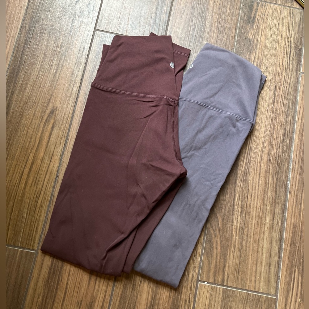 Two pair CRZ Yoga leggings